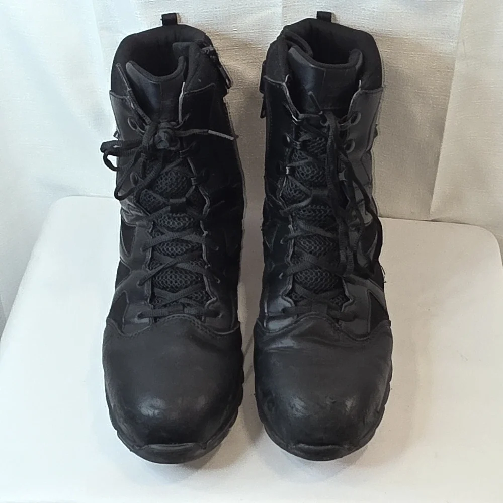 Reebok‎ Mens Tactical Waterproof Sublite Cushion Side Zip Work Boots 11W